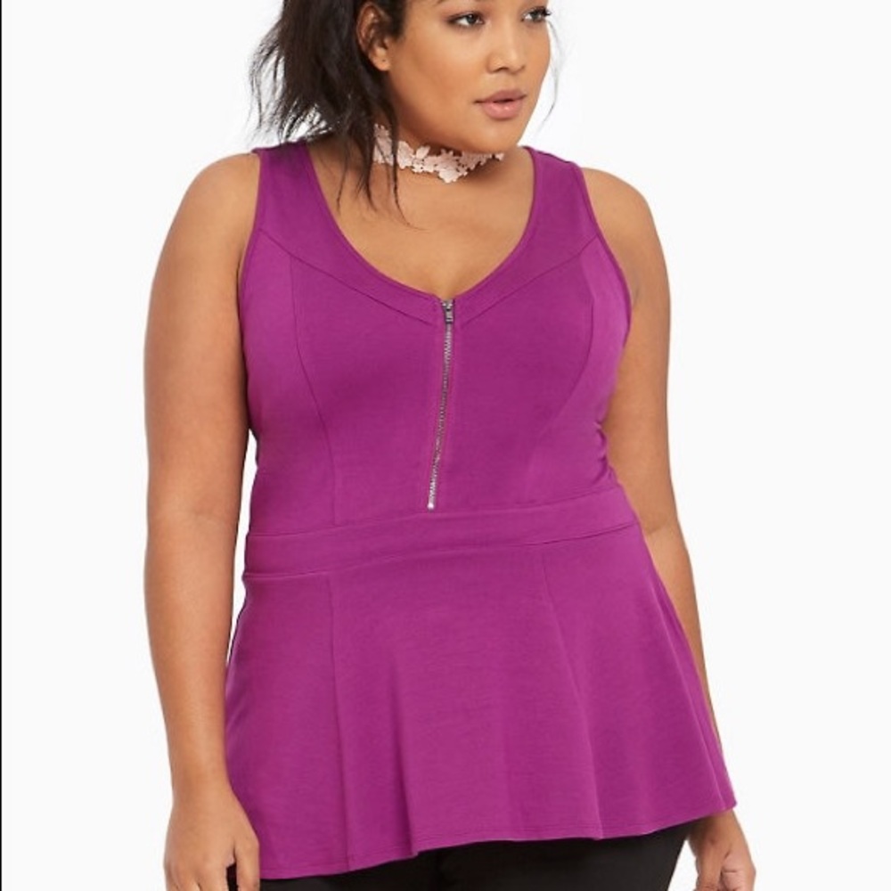 Torrid peplum blouse 💕